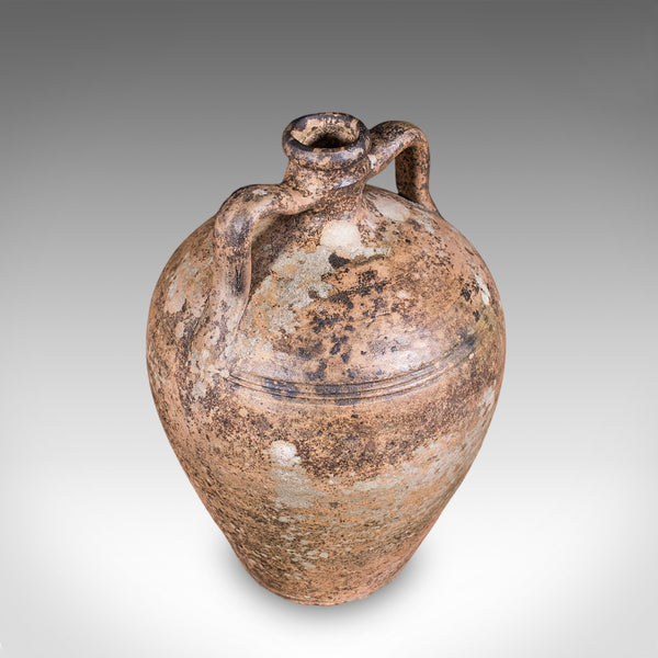 Antique Veranda Amphora, English Terracotta, Garden, Italianate, Edwardian, 1910