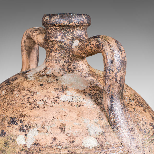 Antique Veranda Amphora, English Terracotta, Garden, Italianate, Edwardian, 1910