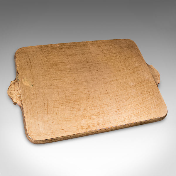 Pair of Vintage Florentine Serving Trays, Italianate Afternoon Tea Platter, 1970