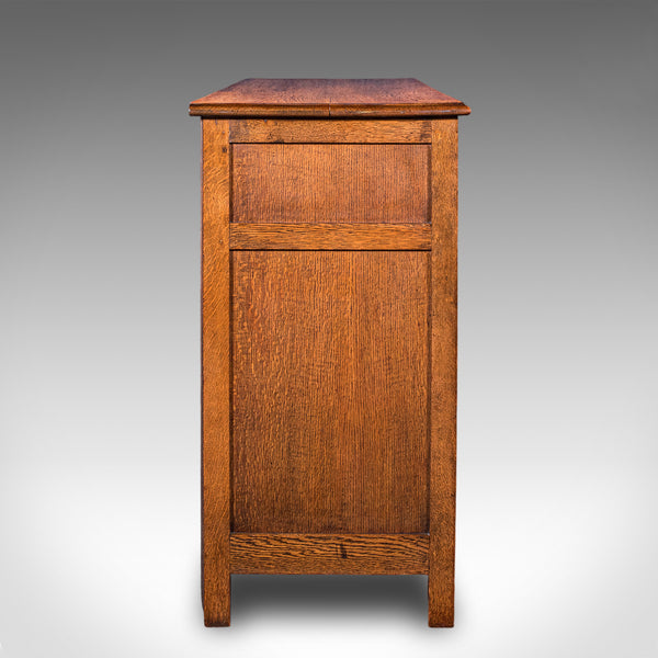 Antique Dining Cabinet, English, Oak, Sideboard, Drinks Cupboard, Edwardian, 1910