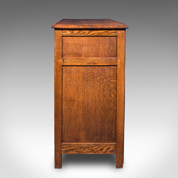 Antique Dining Cabinet, English, Oak, Sideboard, Drinks Cupboard, Edwardian, 1910