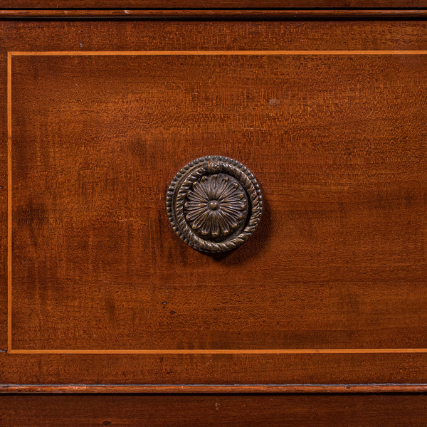 Antique Small Chest of Drawers, English, Georgian Revival, Tallboy, Edwardian