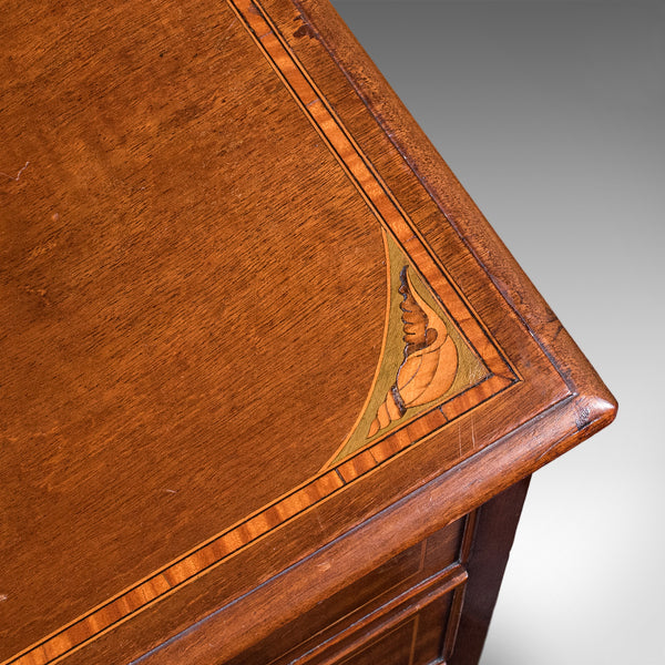 Antique Small Chest of Drawers, English, Georgian Revival, Tallboy, Edwardian