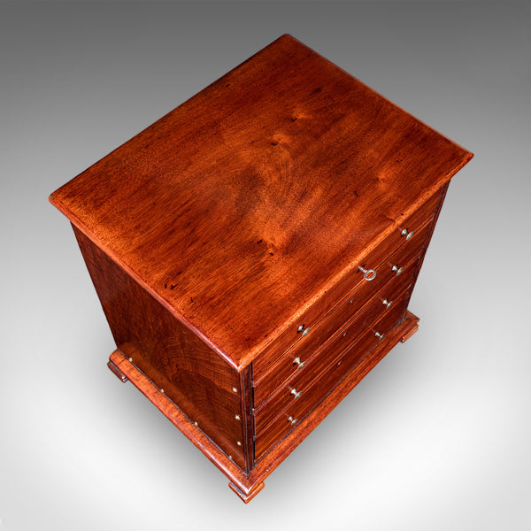 Antique Calligrapher's Chest, English, Estate Made, Chest of Drawers, Edwardian