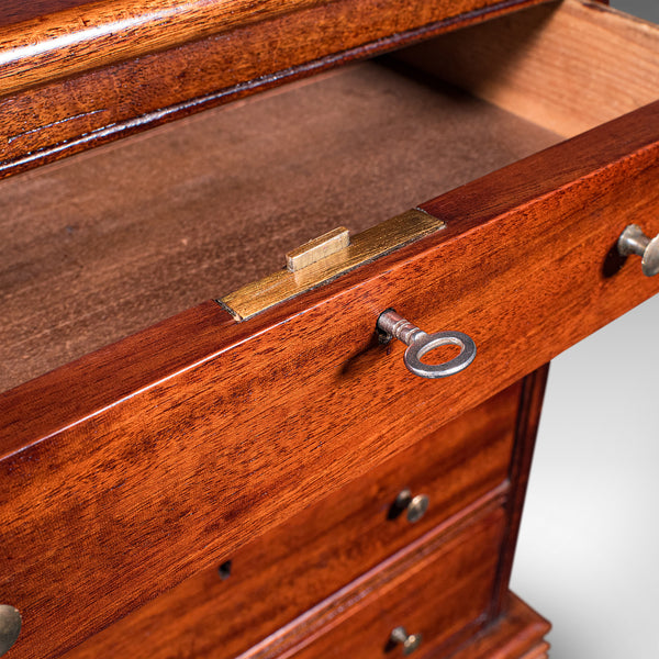 Antique Calligrapher's Chest, English, Estate Made, Chest of Drawers, Edwardian