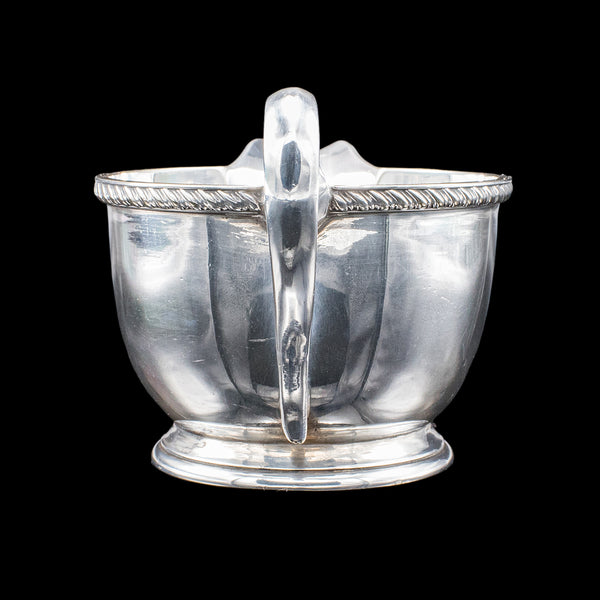 Antique Ladies Tiffin Creamer, English, Silver Plate, Pourer, Harrods, Edwardian