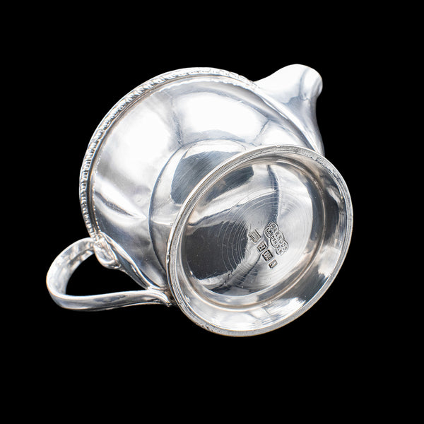 Antique Ladies Tiffin Creamer, English, Silver Plate, Pourer, Harrods, Edwardian