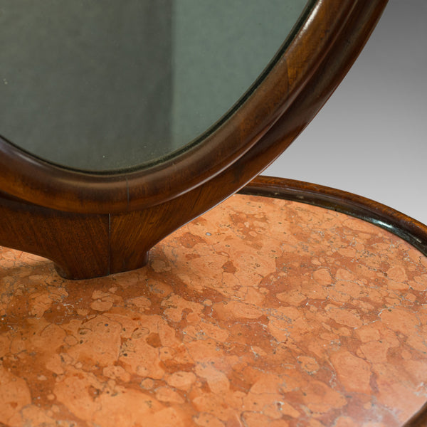 Antique Platform Mirror, Regency, Mahogany, Vanity, Toilet, Swing, Circa 1830 - London Fine Antiques