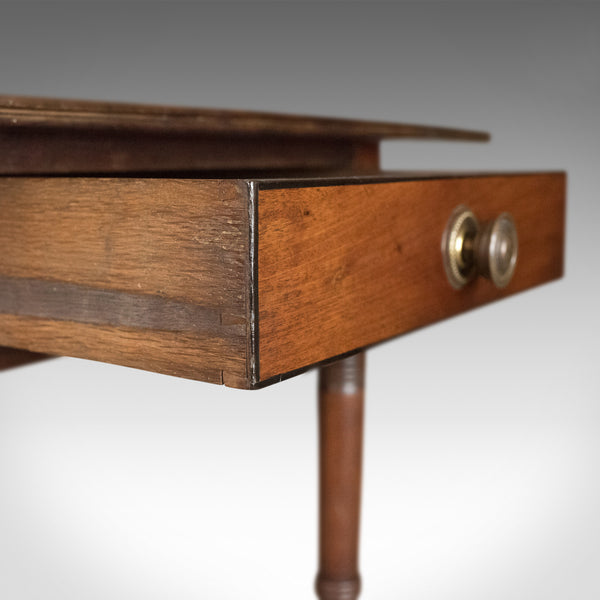 Antique Pembroke Table, Mahogany, English, Georgian, Drop Flap Dining Circa 1820 - London Fine Antiques