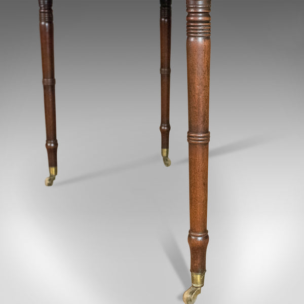Antique Pembroke Table, Mahogany, English, Georgian, Drop Flap Dining Circa 1820 - London Fine Antiques