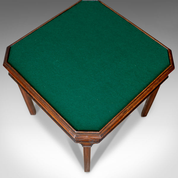 Antique Games Table, English, Georgian, Mahogany, Card, Oriental Circa 1800 - London Fine Antiques
