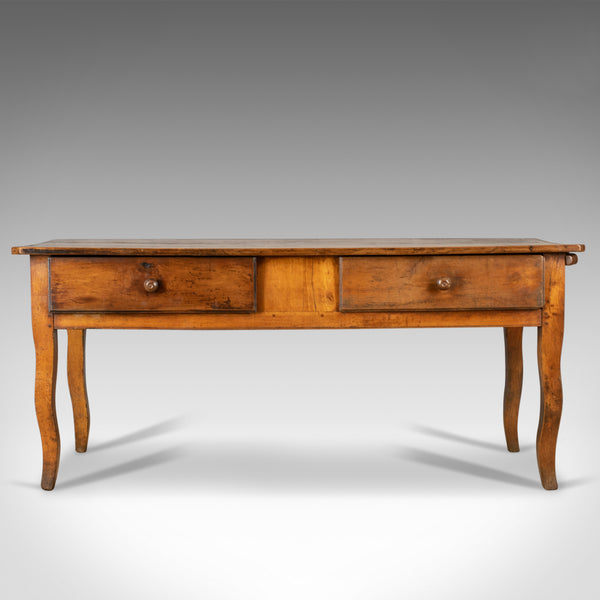 Antique Boulangerie Table, French, Country Kitchen, Bakery, Fruitwood Circa 1800 - London Fine Antiques