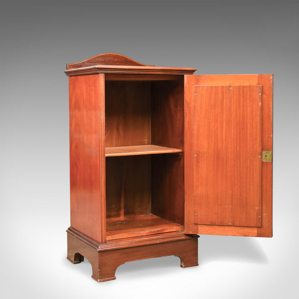 Antique Pot Cupboard, English, Edwardian, Walnut, Bedside Cabinet, Circa 1910 - London Fine Antiques