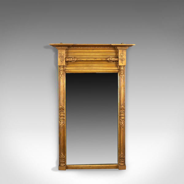 Antique Pier Mirror, Regency, Giltwood, Wall, Early 19th Century, Circa 1820 - London Fine Antiques