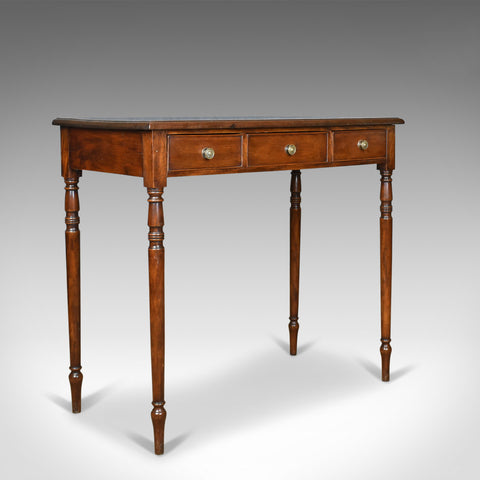 Antique Side Table, English, Georgian, Mahogany, Console Table, Circa 1790 - London Fine Antiques