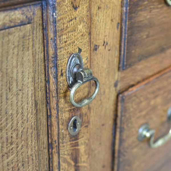 Antique Dresser Base, Victorian, Georgian Revival, Sideboard, English, Oak c1880 - London Fine Antiques