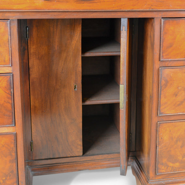 Antique Bureau Bookcase, English, Georgian Mahogany, Circa 1800 - London Fine Antiques