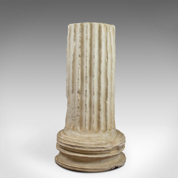 Antique Fluted Column Base, Victorian, Architectural, Pedestal, Classical, c1900 - London Fine Antiques
