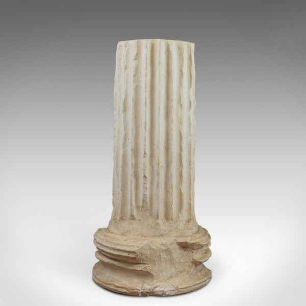 Antique Fluted Column Base, Victorian, Architectural, Pedestal, Classical, c1900 - London Fine Antiques
