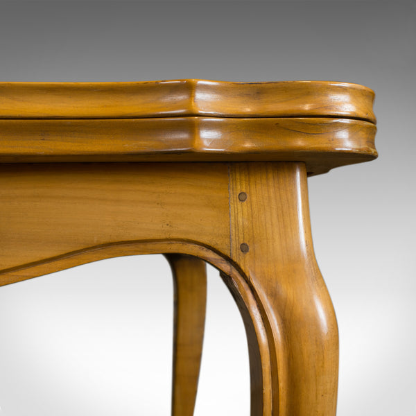 French, Antique Draw Leaf Dining Table, Beech, Extending, Louis XV Revival c1930 - London Fine Antiques