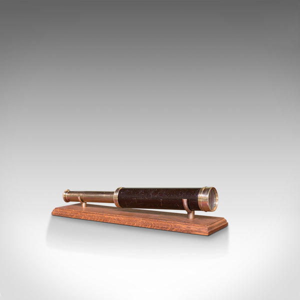 Antique Telescope, 3 Draw, Pocket Refractor, Dollond London, Mid 19th Century - London Fine Antiques