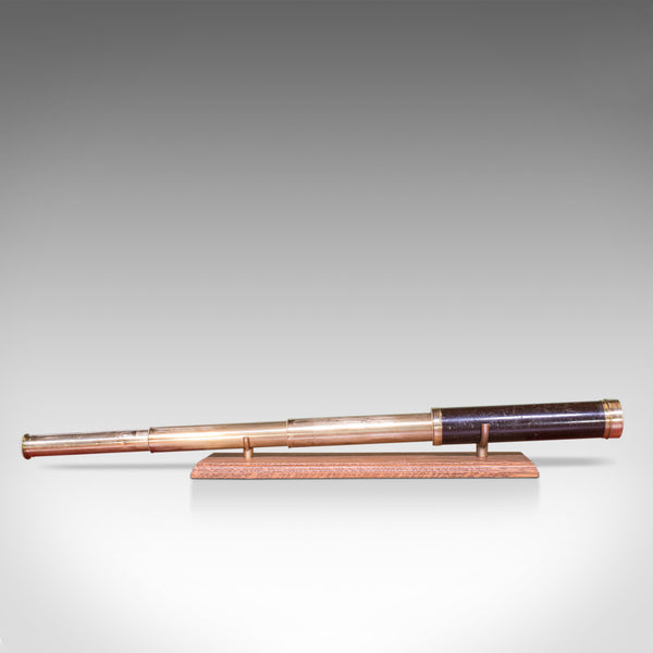 Antique Telescope, 3 Draw, Pocket Refractor, Dollond London, Mid 19th Century - London Fine Antiques