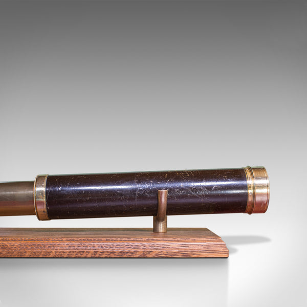 Antique Telescope, 3 Draw, Pocket Refractor, Dollond London, Mid 19th Century - London Fine Antiques