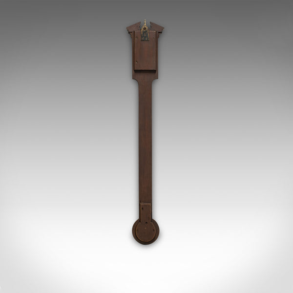 Antique Comitti Stick Barometer, English, Rosewood, Mahogany, Feather, Fan - London Fine Antiques