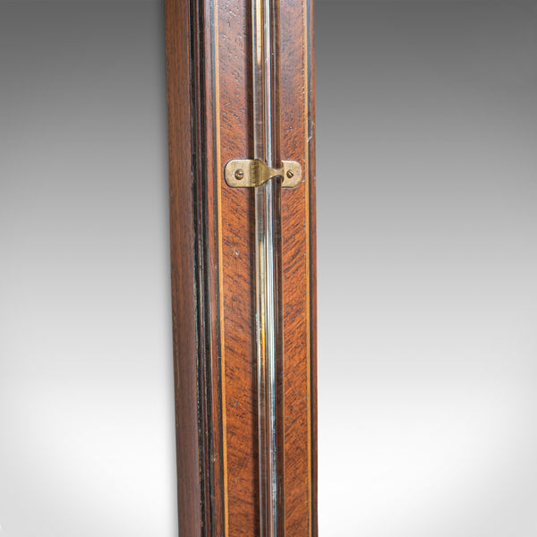 Antique Comitti Stick Barometer, English, Rosewood, Mahogany, Feather, Fan - London Fine Antiques