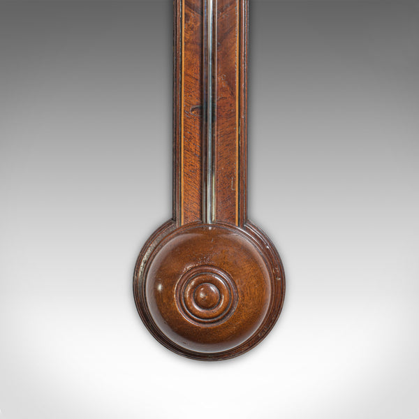 Antique Comitti Stick Barometer, English, Rosewood, Mahogany, Feather, Fan - London Fine Antiques