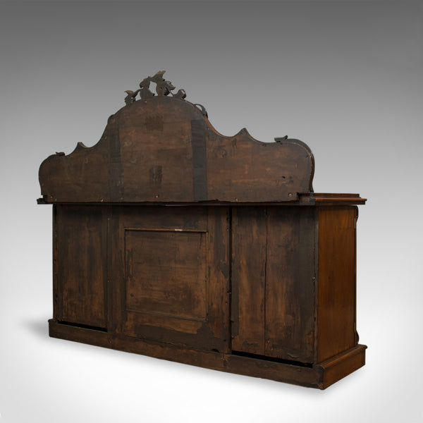 Large Antique Sideboard, English, Victorian, Mahogany, Dresser, Circa 1850 - London Fine Antiques