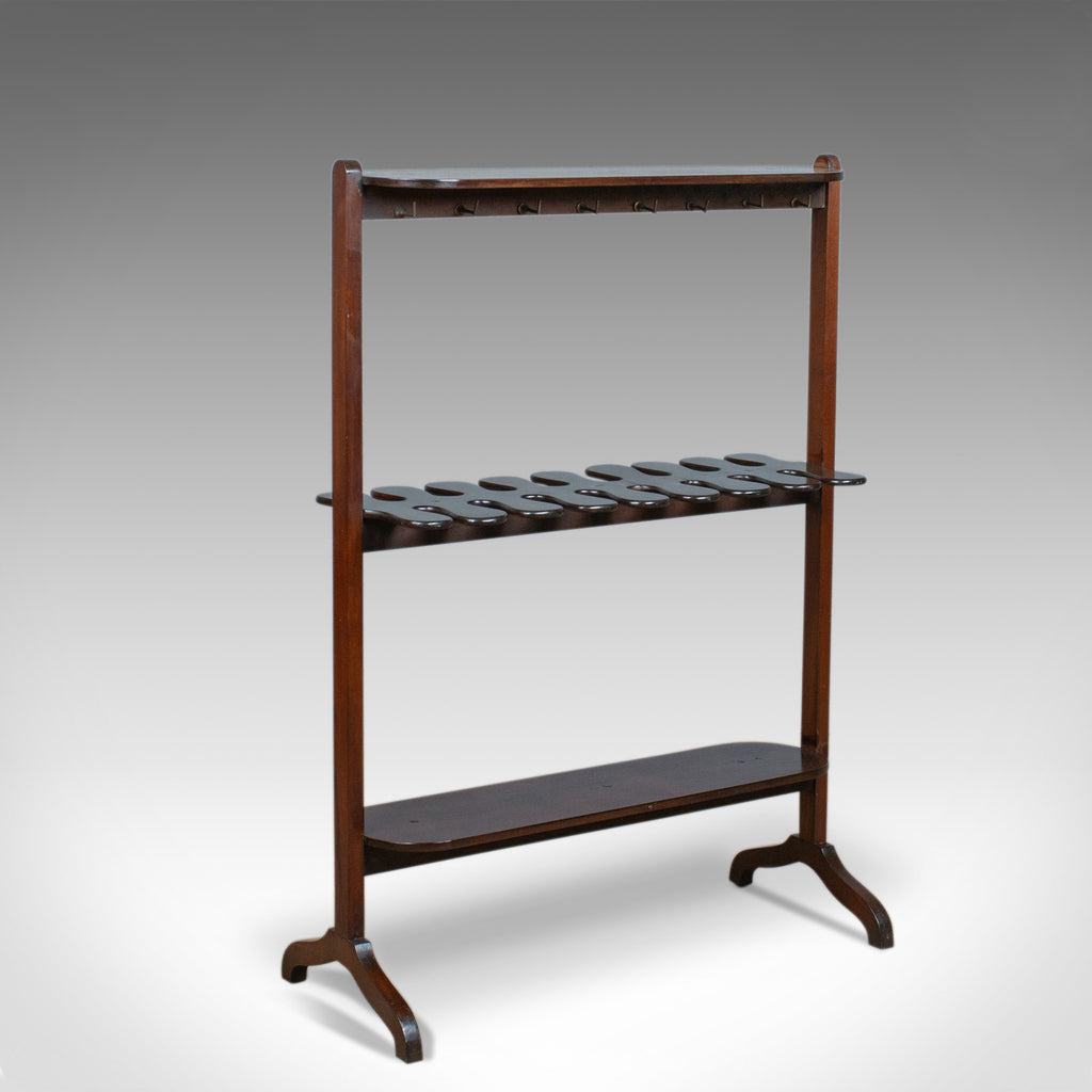 Antique Boot Rack English Edwardian Riding Crop Stand