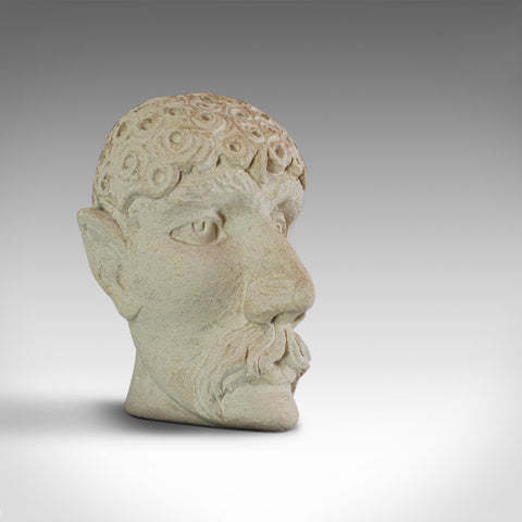 The Dandy, Sculpture, Artwork, Dominic Hurley, English, Bath Stone, Figure, Bust - London Fine Antiques