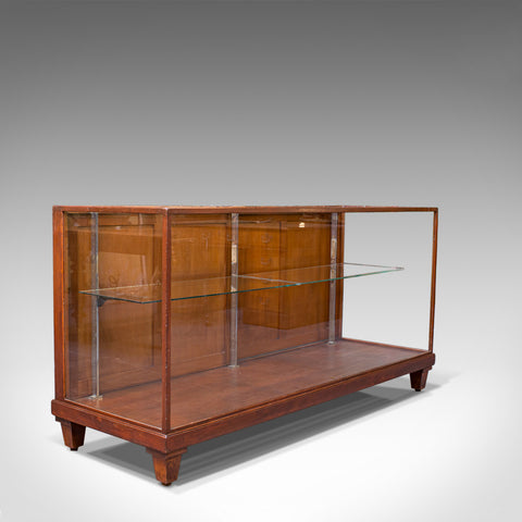 Antique Display Cabinet, English, Mahogany, Shopfitting, Showcase, Edwardian - London Fine Antiques
