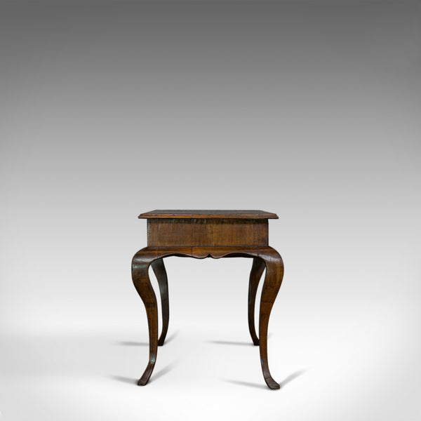 Antique Centre Table, Flemish, Mahogany, Oak, Occasional, Dutch, 18th Century - London Fine Antiques