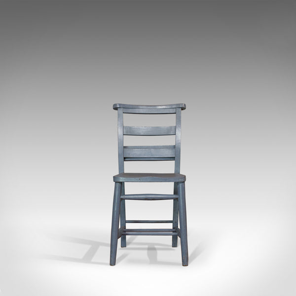 Antique School Chair, English, Victorian, Beech, Station, Seat, Circa 1900 - London Fine Antiques