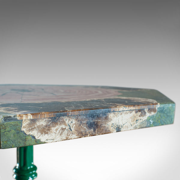 Petrified Spider Table, English, Marble, Pietra Dura, Cast Iron, Dominic Hurley - London Fine Antiques
