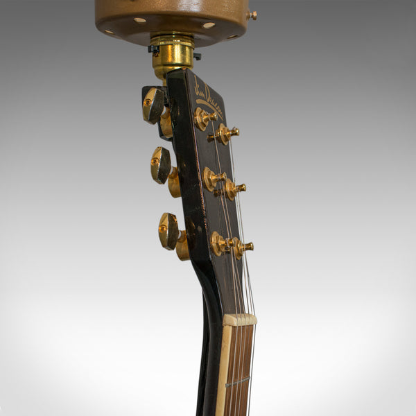 Vintage, Acoustic Guitar Lamp, English, Bespoke, Handcrafted, Jim Deacon, Glass - London Fine Antiques