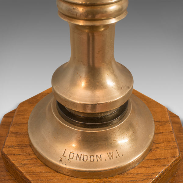 Vintage Beer Pump Lamp. English, Bespoke, Handcrafted, Public House, Table Light - London Fine Antiques