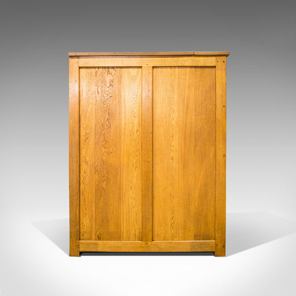 Massive Vintage Document Cabinet, English, Oak, Specimen, Art, Archive, Cupboard - London Fine Antiques