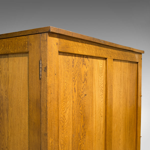 Massive Vintage Document Cabinet, English, Oak, Specimen, Art, Archive, Cupboard - London Fine Antiques