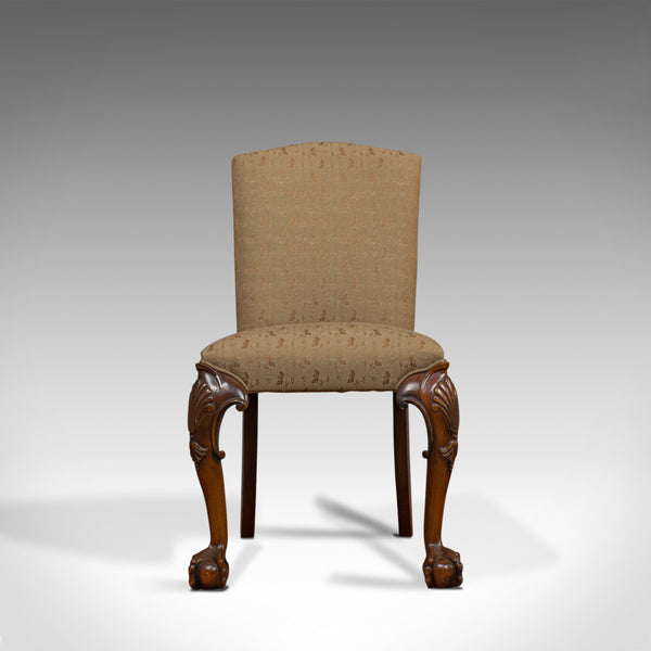 Vintage Side Chair, English, Mahogany, Georgian Revival, Drawing Room - London Fine Antiques