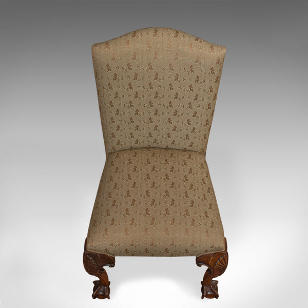 Vintage Side Chair, English, Mahogany, Georgian Revival, Drawing Room - London Fine Antiques
