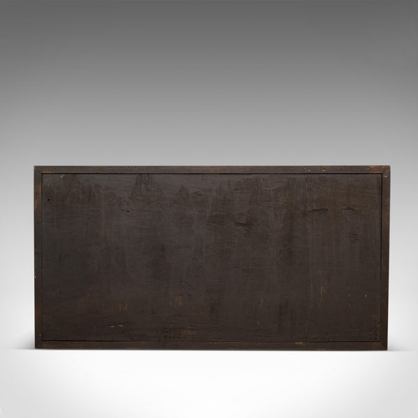 Vintage Carved Wall Panel, Ceylon, Ironwood, Decorative, Frieze, Jungle, C20th - London Fine Antiques