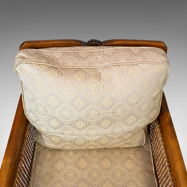 Antique Bergere Suite, English, Beech, Cane, Chair, Sofa, Set, Edwardian C.1910 - London Fine Antiques