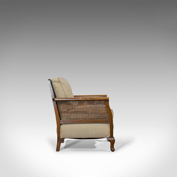 Antique Bergere Suite, English, Beech, Cane, Chair, Sofa, Set, Edwardian C.1910 - London Fine Antiques