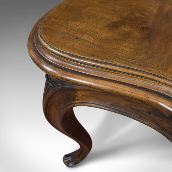 Antique Centre Table, French, Walnut, Serpentine, Occasional, Louis XV Taste - London Fine Antiques