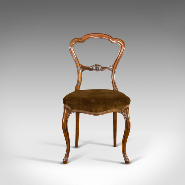 Antique Set of Chairs, English, Walnut, Suite, 4 Dining Chairs, Victorian C.1840 - London Fine Antiques