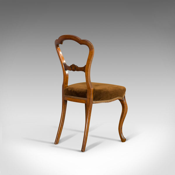Antique Set of Chairs, English, Walnut, Suite, 4 Dining Chairs, Victorian C.1840 - London Fine Antiques