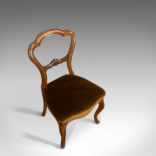 Antique Set of Chairs, English, Walnut, Suite, 4 Dining Chairs, Victorian C.1840 - London Fine Antiques